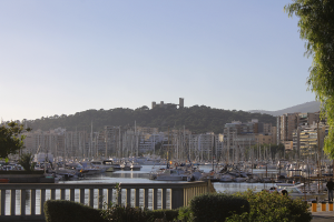 Paseo-Maritimo-mit-Blick-auf-das-Schloss-Bellver-300x200 Mallorca damals und heute