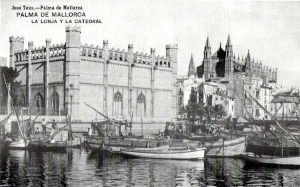lonja-y-catedral-300x187 Mallorca damals und heute